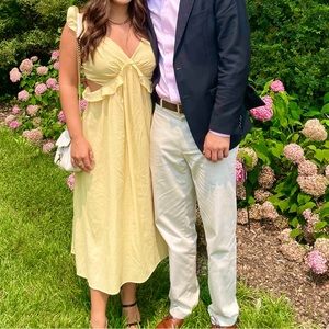 ASTR the Label Yellow Dress